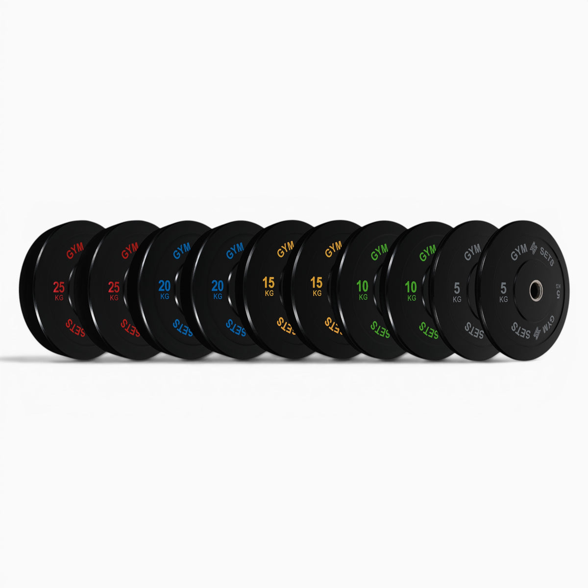 GymSets Olympic Bumper Plates Sets