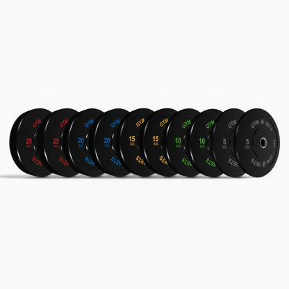 GymSets Olympic Bumper Plates Sets