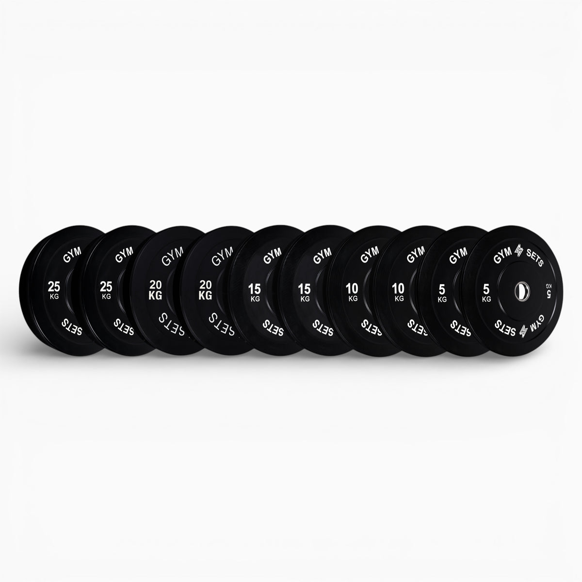 GymSets Olympic Bumper Plates Sets