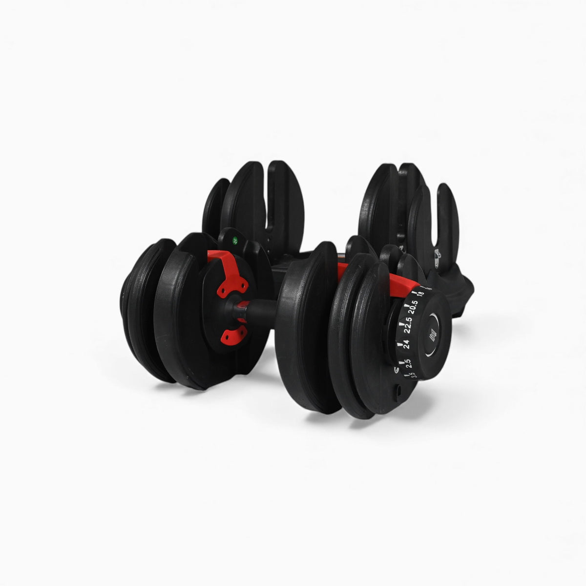 24kg Adjustable Dumbbell – Wide Weight Range, One-Hand Quick Dial