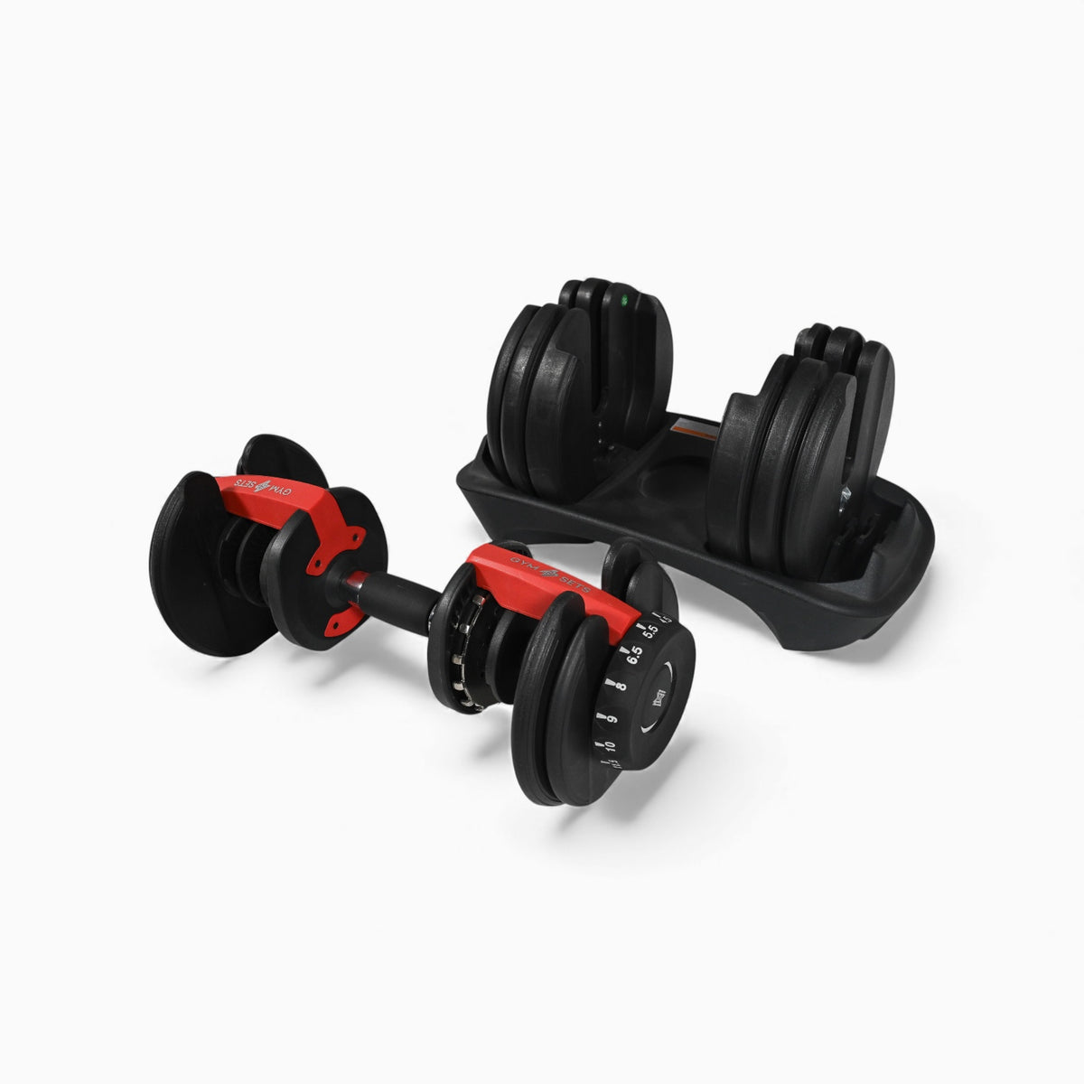 24kg Adjustable Dumbbell – Wide Weight Range, One-Hand Quick Dial
