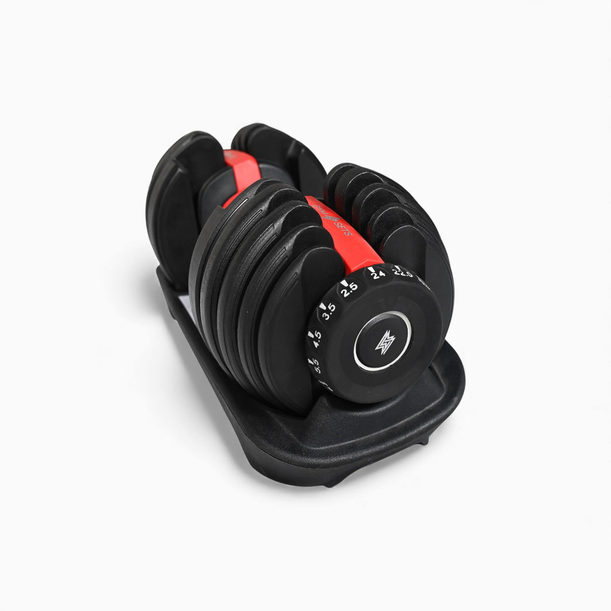 24kg Adjustable Dumbbell – Wide Weight Range, One-Hand Quick Dial