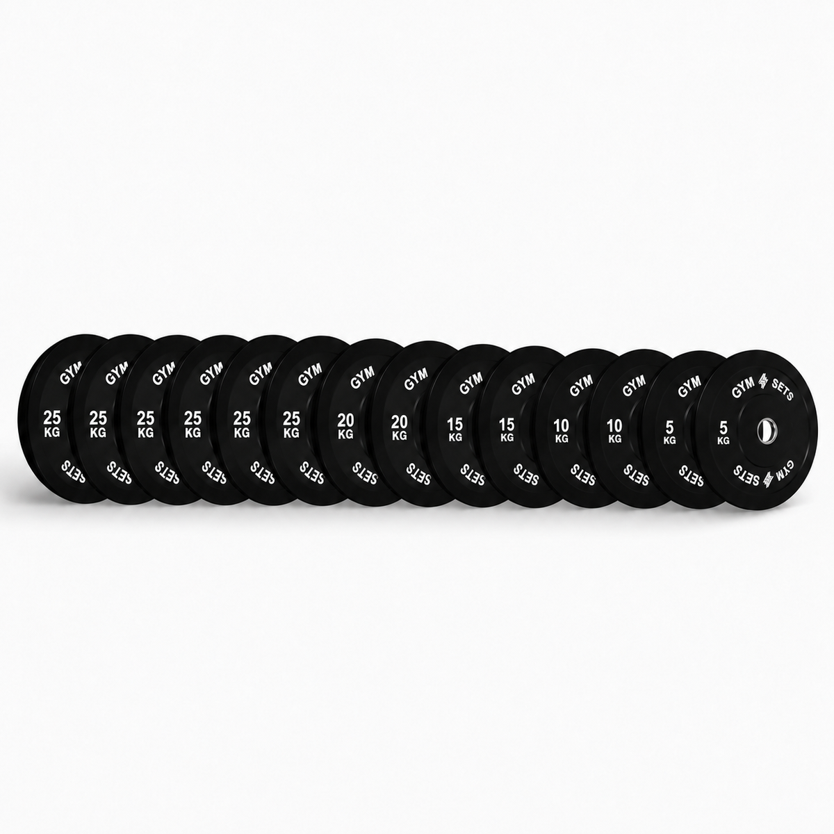 GymSets Olympic Bumper Plates Sets