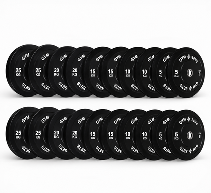 GymSets Olympic Bumper Plates Sets