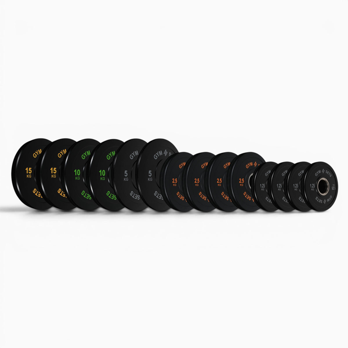 Olympic Coloured Bumper Weight Plates