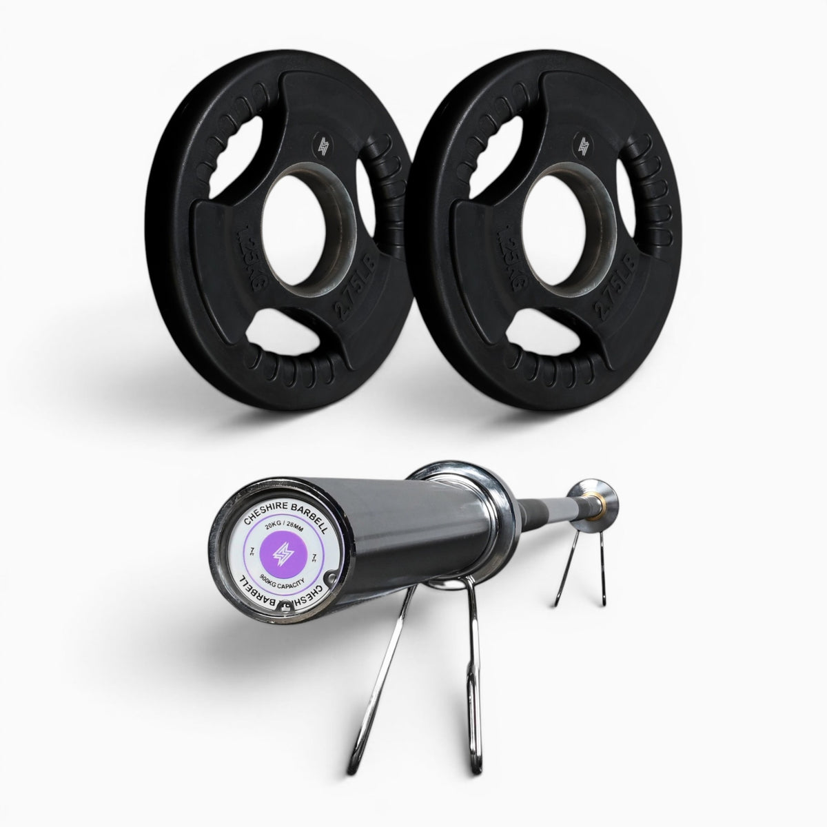 Tri Grip Olympic Weight Plates