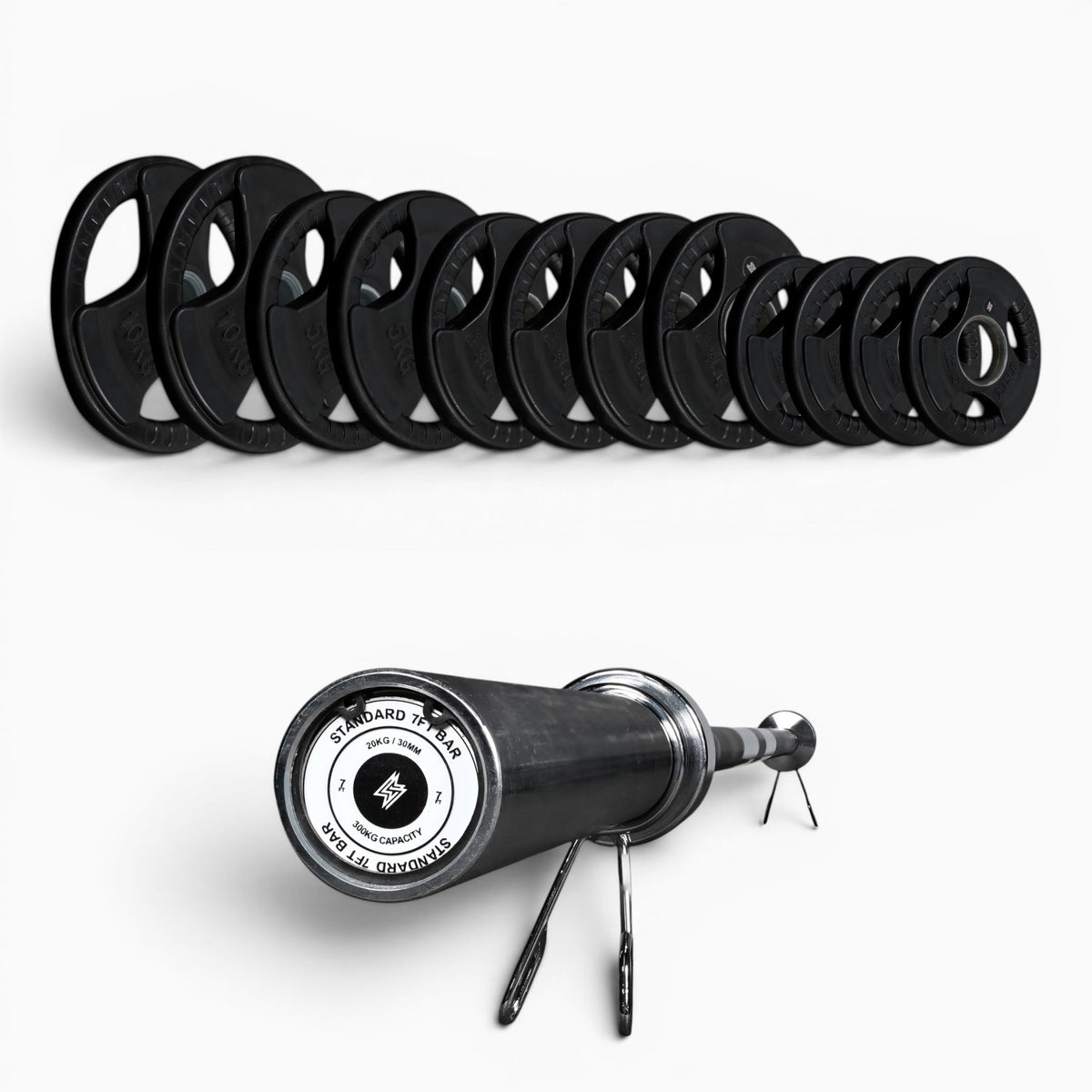 Tri Grip Olympic Weight Plates