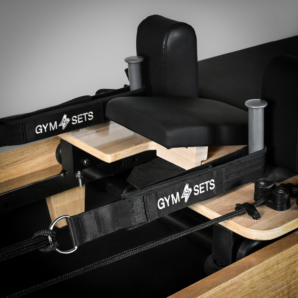 GymSets Studio Oak Reformer Pilates Machine (Warehouse Returns)