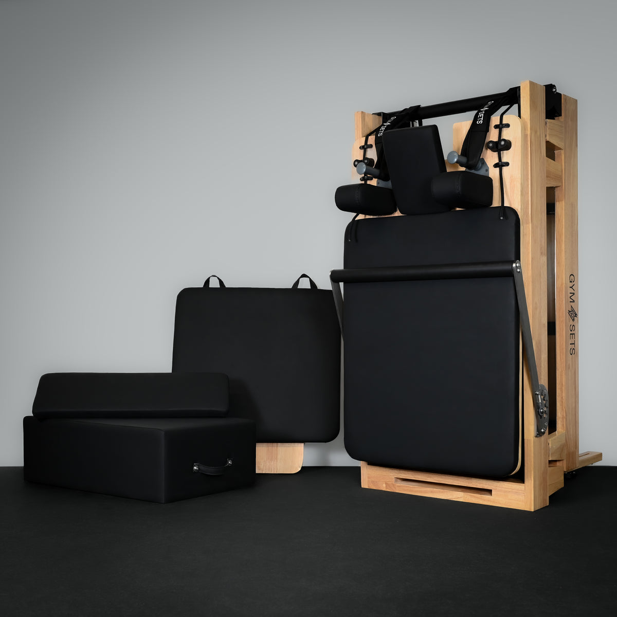 GymSets Studio Oak Reformer Pilates Machine (Warehouse Returns)