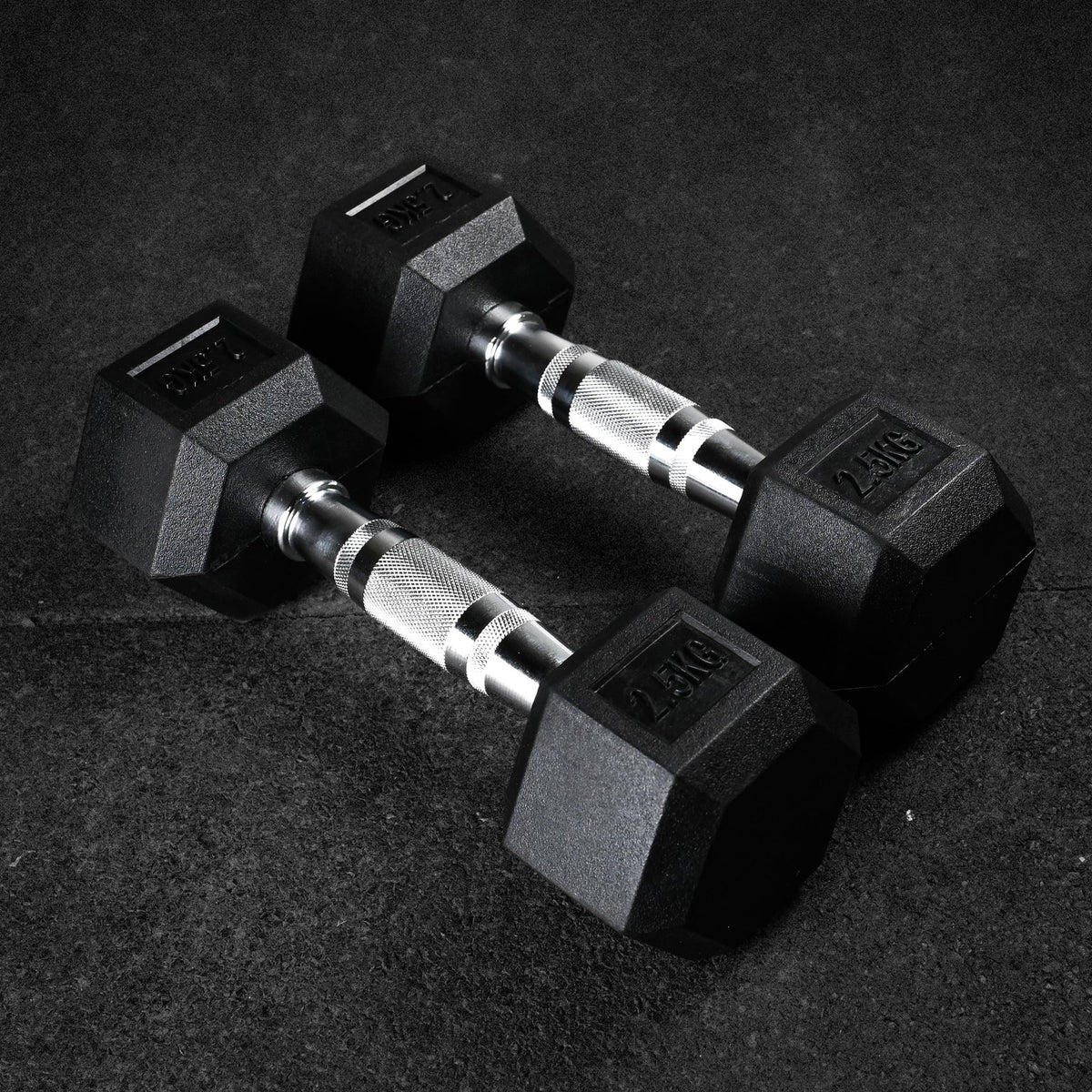 Tri Grip Plate & Hex Dumbbell Package