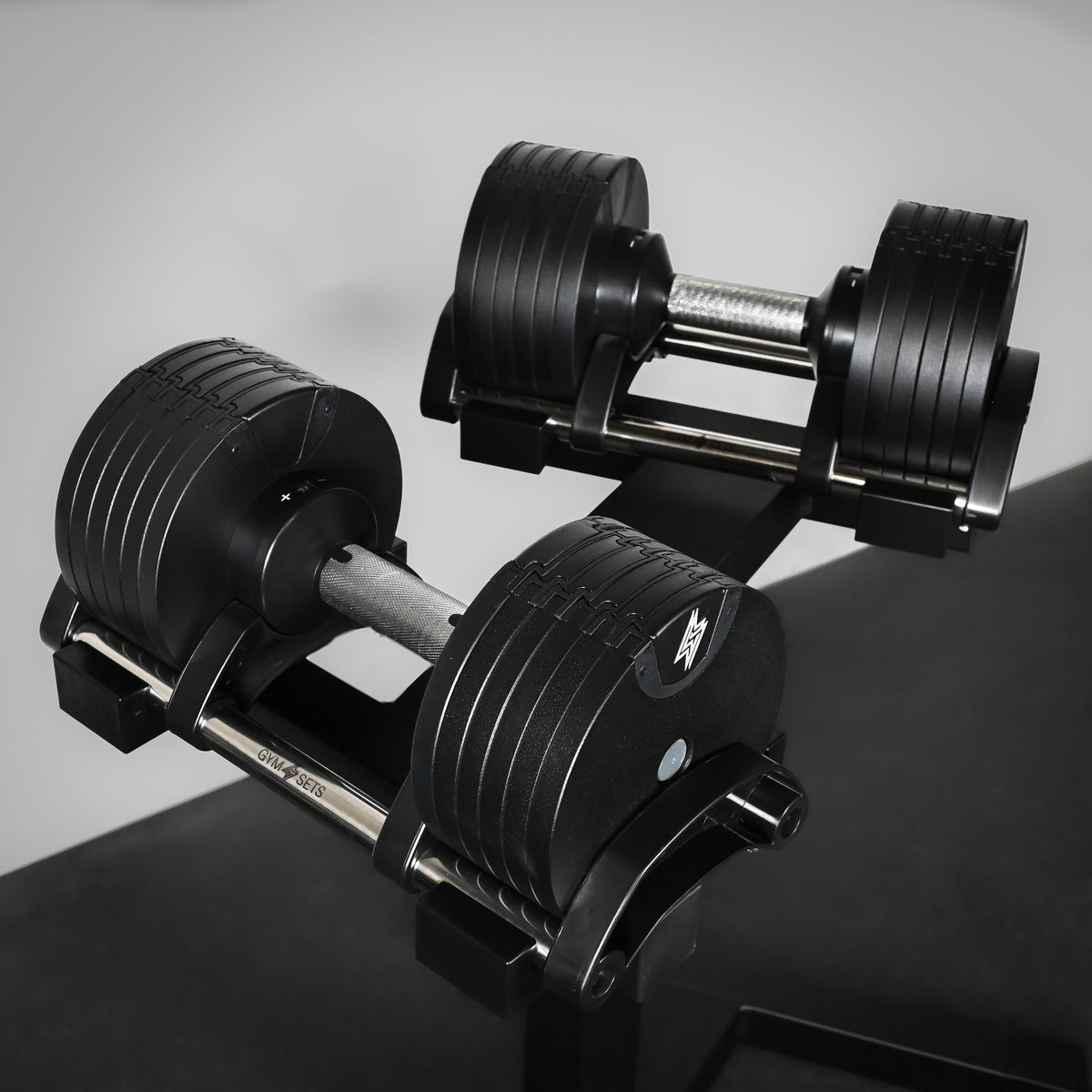 Round Adjustable Dumbbell Rack