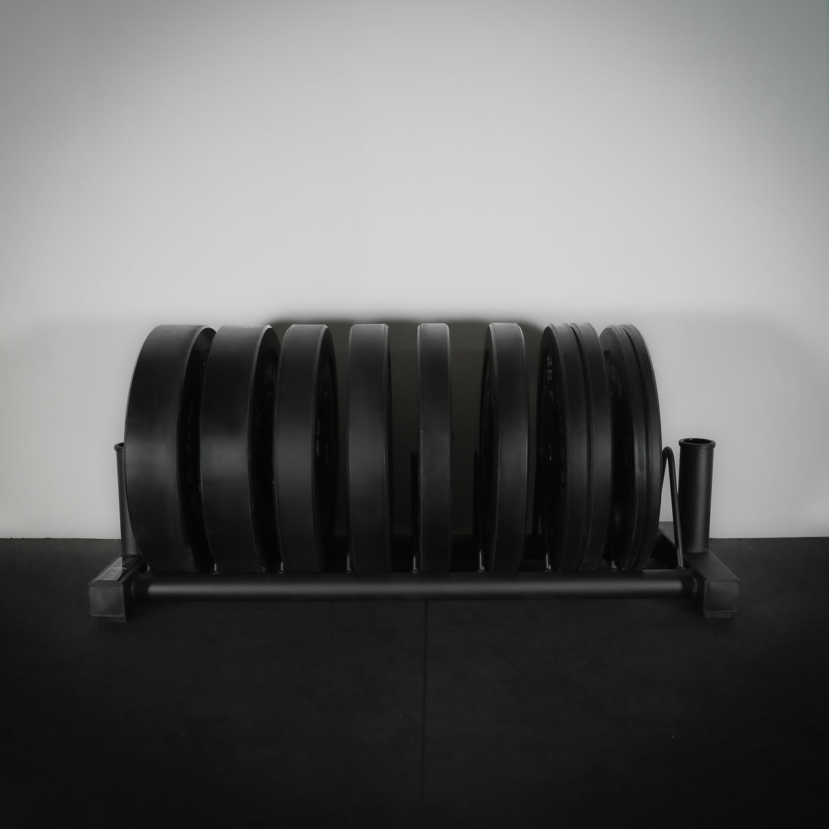 GymSets Standard Weight Plate Storage Rack