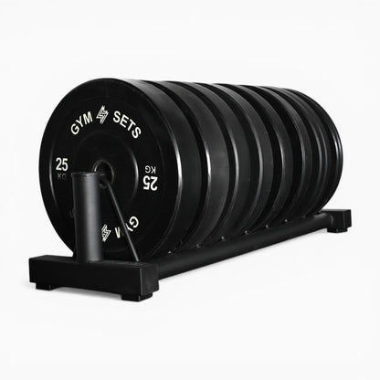 GymSets Standard Weight Plate Storage Rack