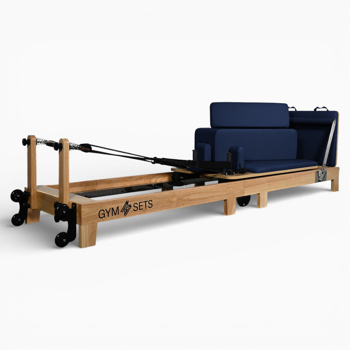 GymSets Studio Oak Reformer Pilates Machine (Warehouse Returns)
