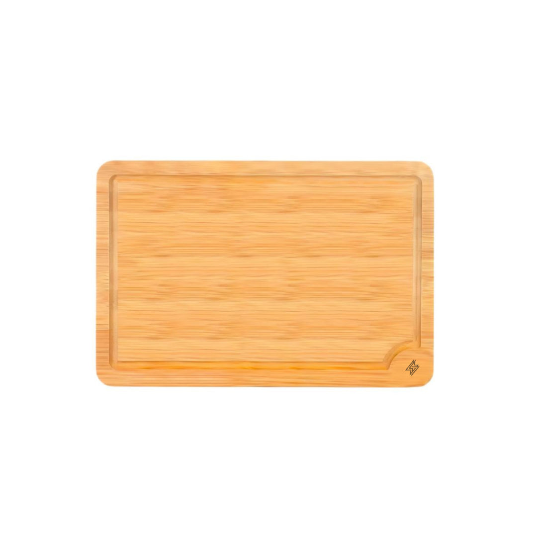 Natural Bamboo Chopping Board – Organic, Antibacterial, Reversible