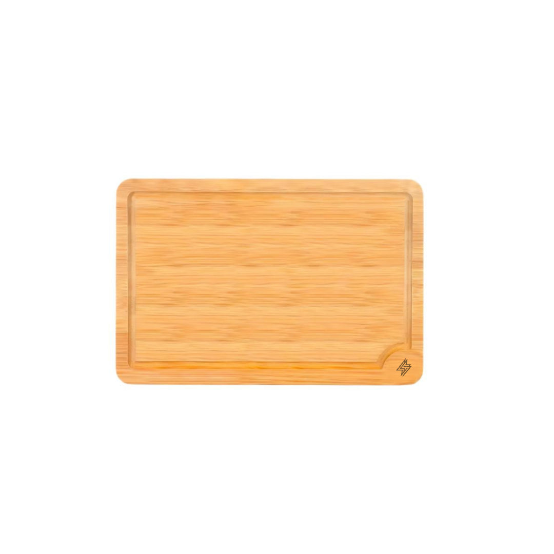 Natural Bamboo Chopping Board – Organic, Antibacterial, Reversible